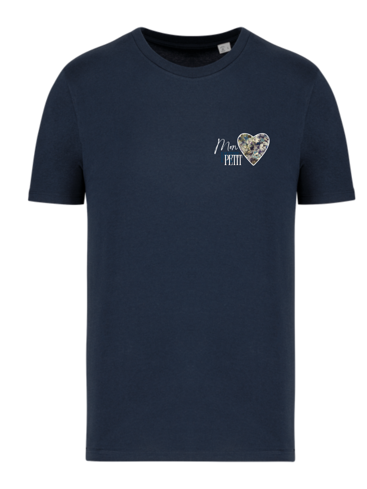 Tee-shirt Mon Petit đ â Bleu