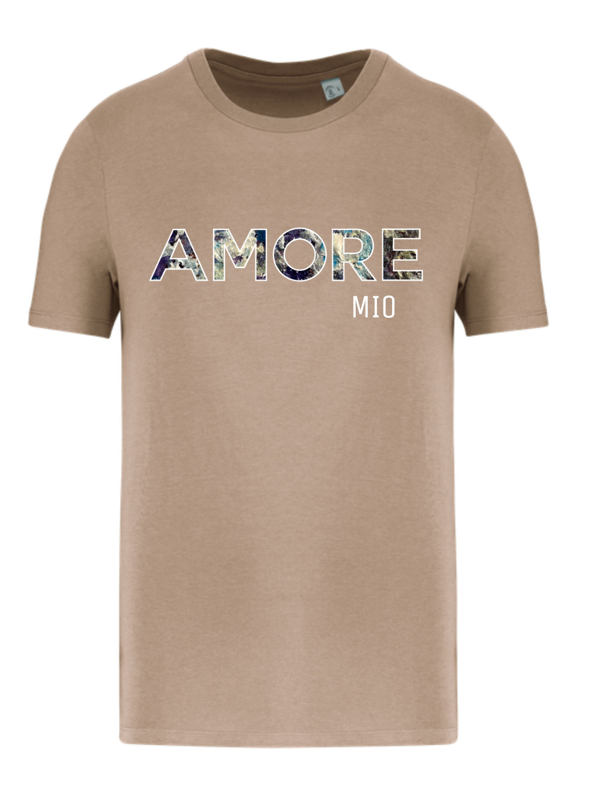Tee-shirt AMORE MIO - Vert amande