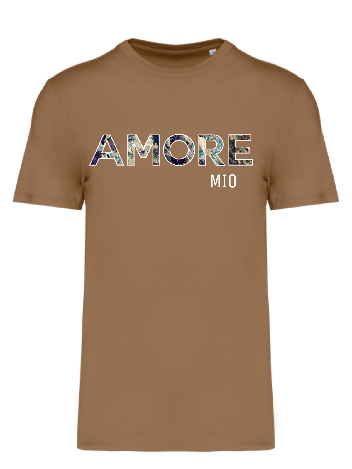 Tee-shirt AMORE MIO - Vert amande