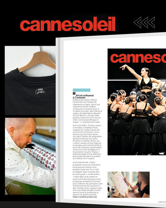 Maison Cyrabel dans le magazine Cannes Soleil