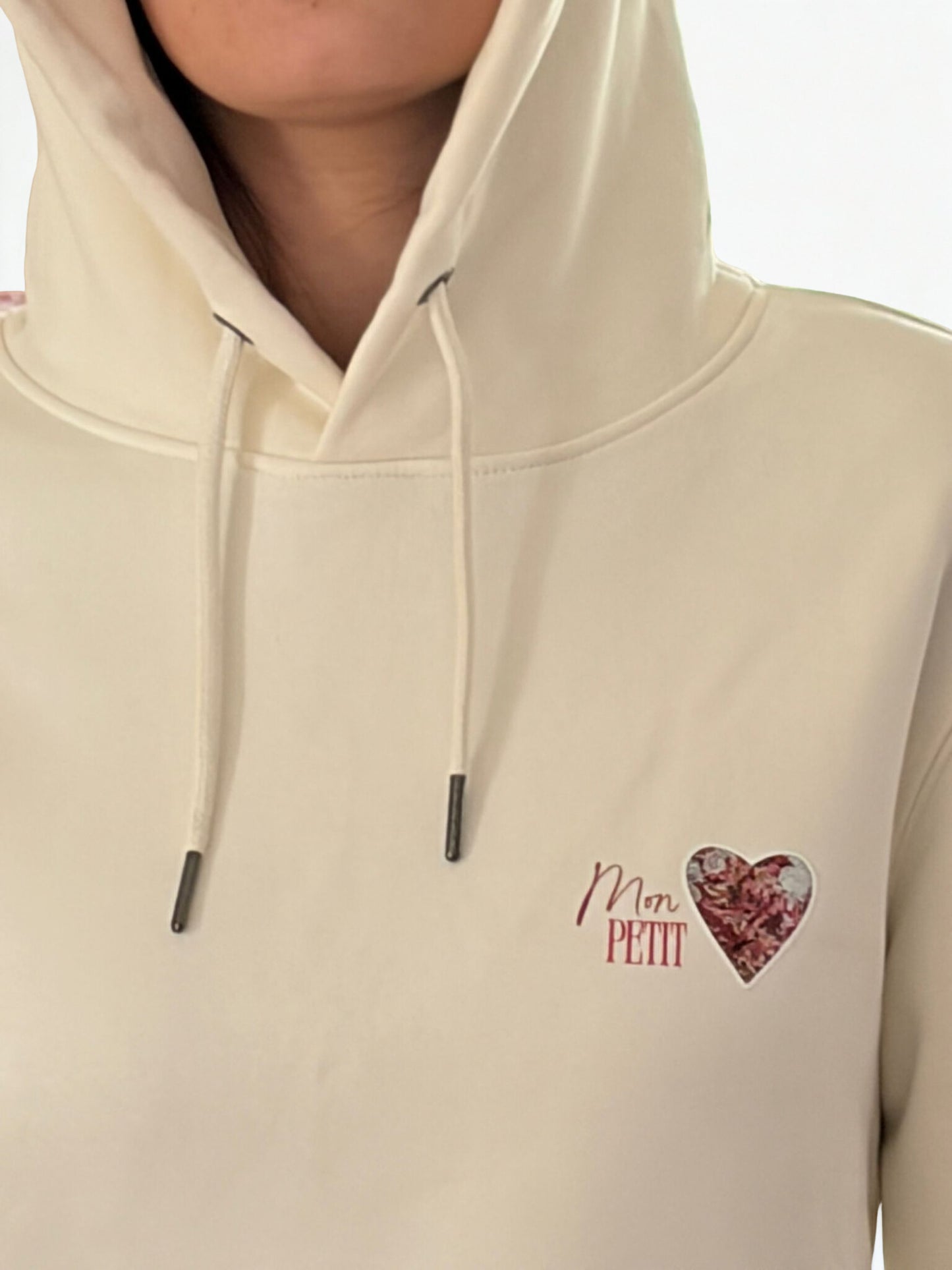 Hoodie  Mon Petit Coeur –  Ivory Sakura