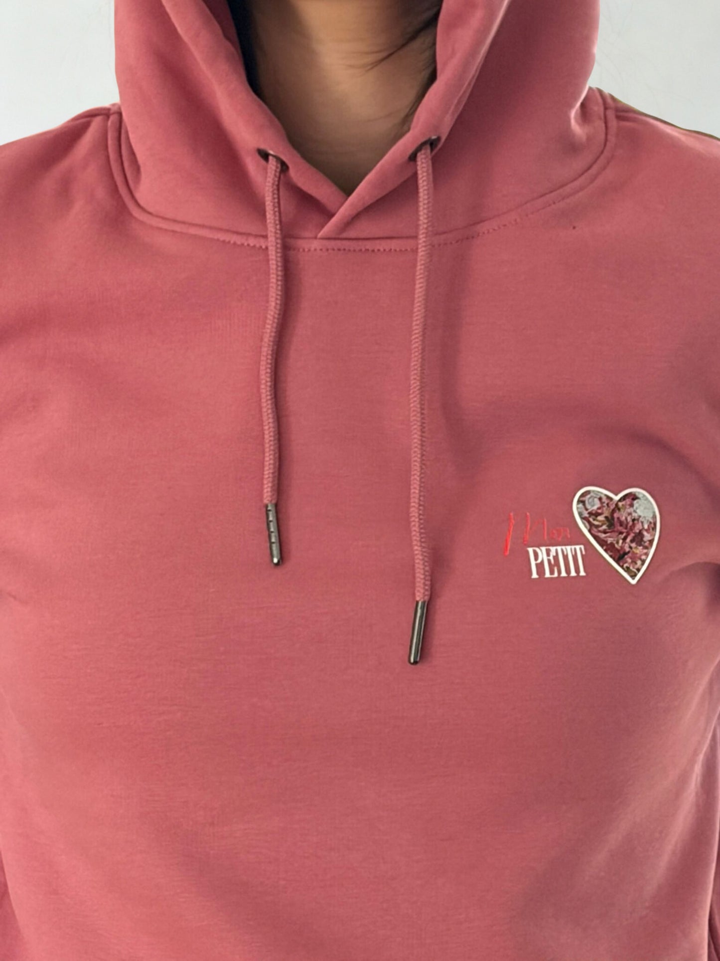 Hoodie  Mon Petit Coeur – Rose Antik