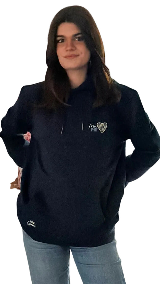 Hoddie  Mon Petit 💛 – Blu