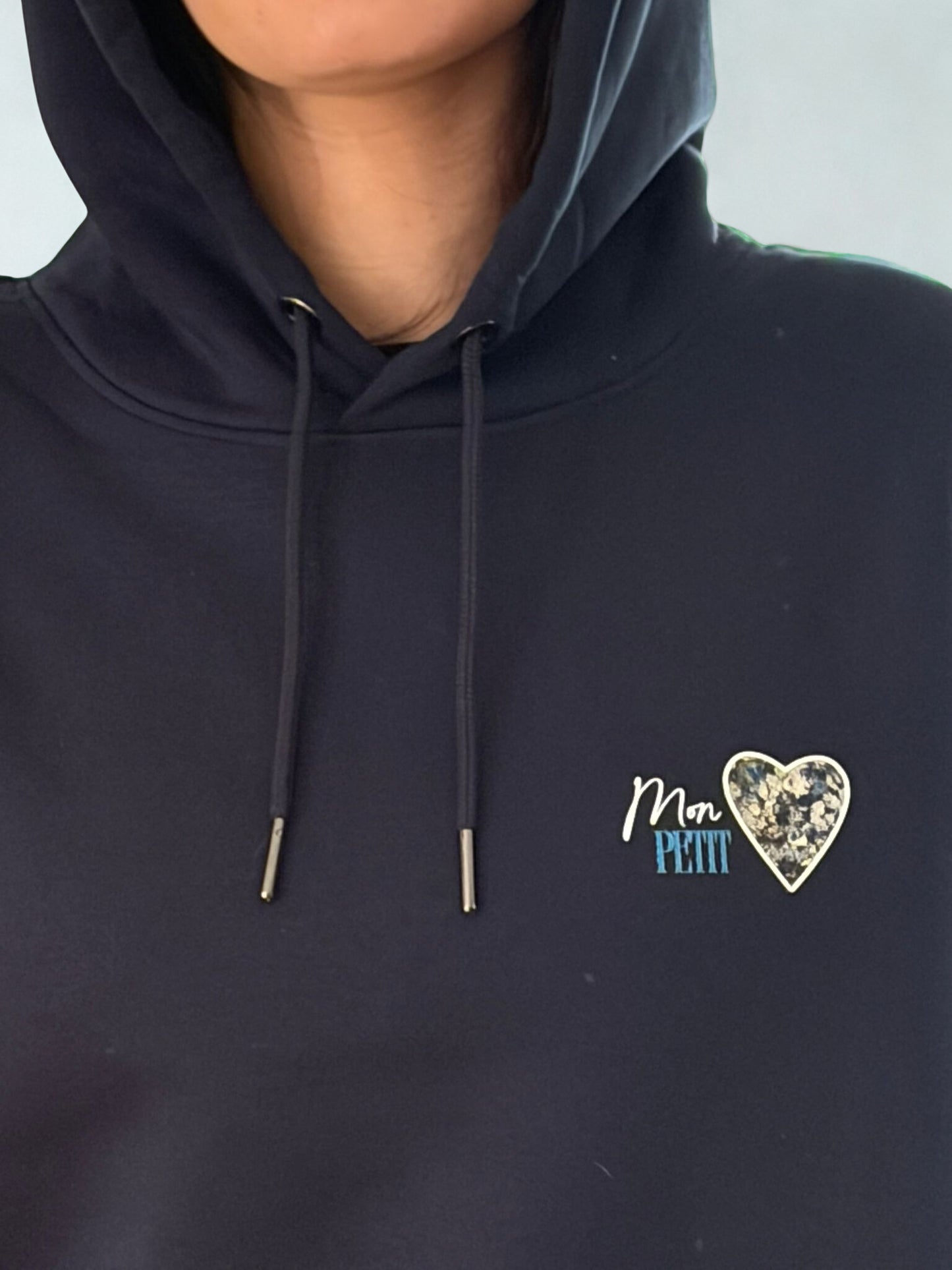 Hoddie  Mon Petit 💛 – Blu