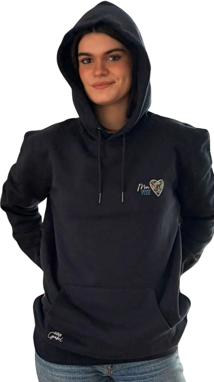 Hoddie  Mon Petit 💛 – Blu