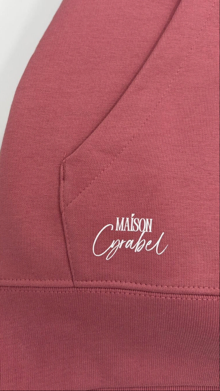 Hoodie  Mon Petit Coeur – Rose Antik