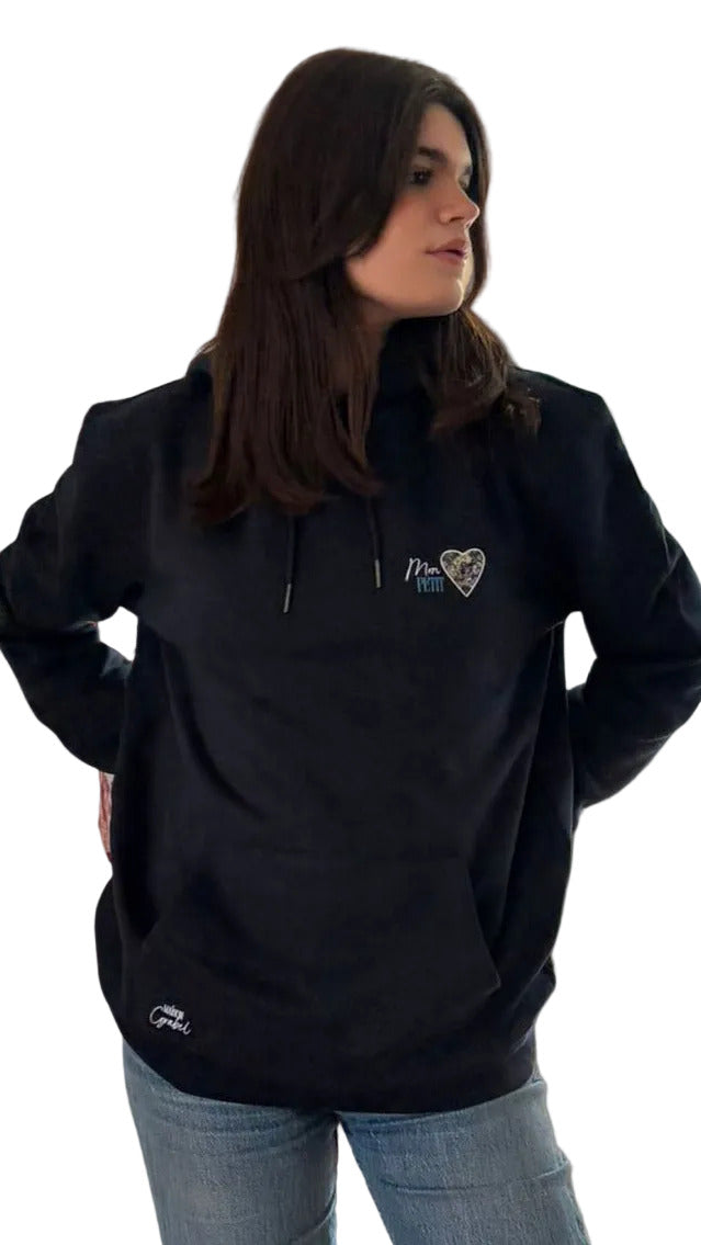 Hoddie  Mon Petit 💛 – Blu