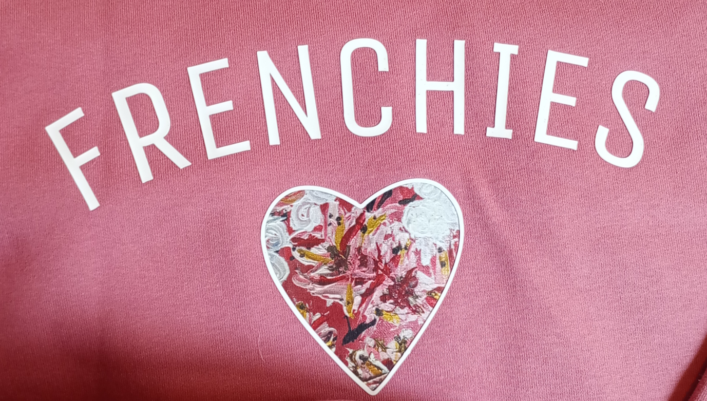 Sweat FRENCHIES - Vieux rose