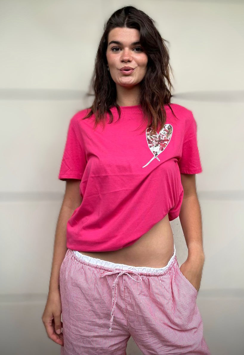Tee-shirt Piece of my art - Rose