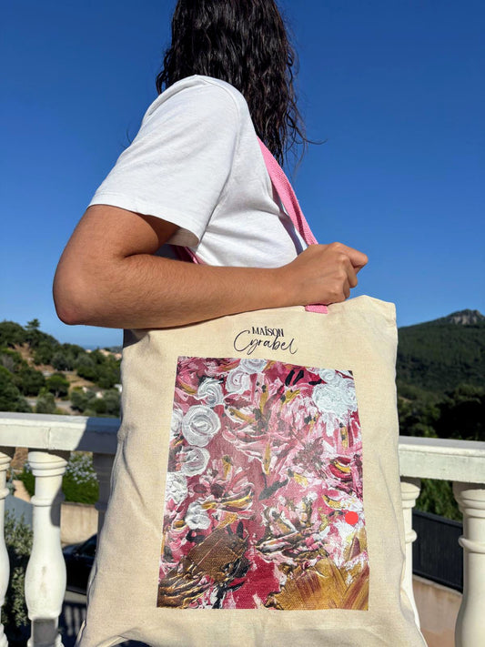 TOTEBAG EDITION LIMITEE CYRABEL SAKURA