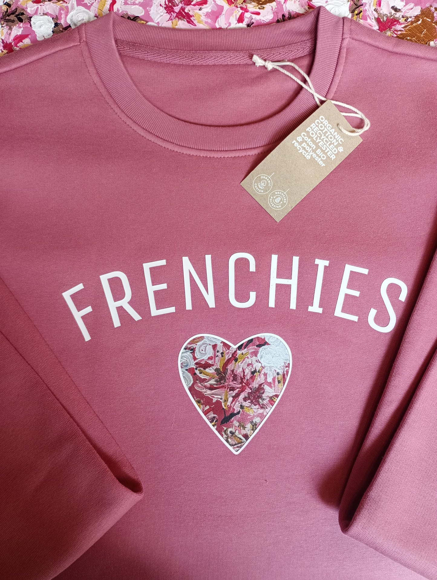 Sweat FRENCHIES - Vieux rose