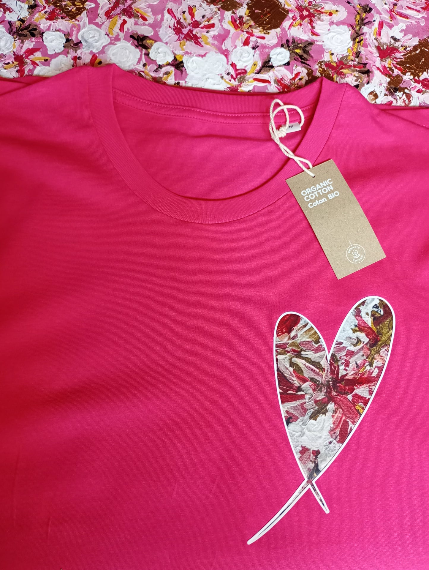 Tee-shirt Piece of my art - Rose