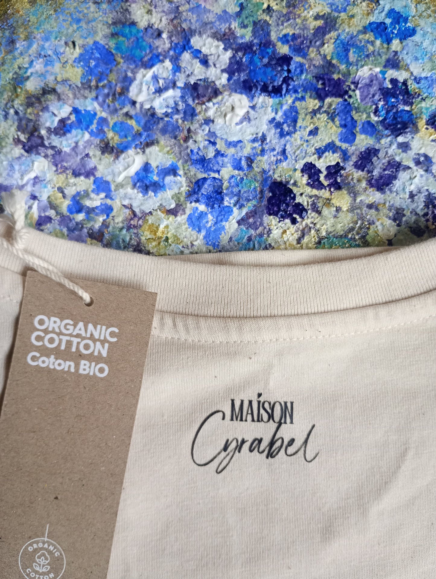 Tee-shirt Mon petit 💛 – Beige