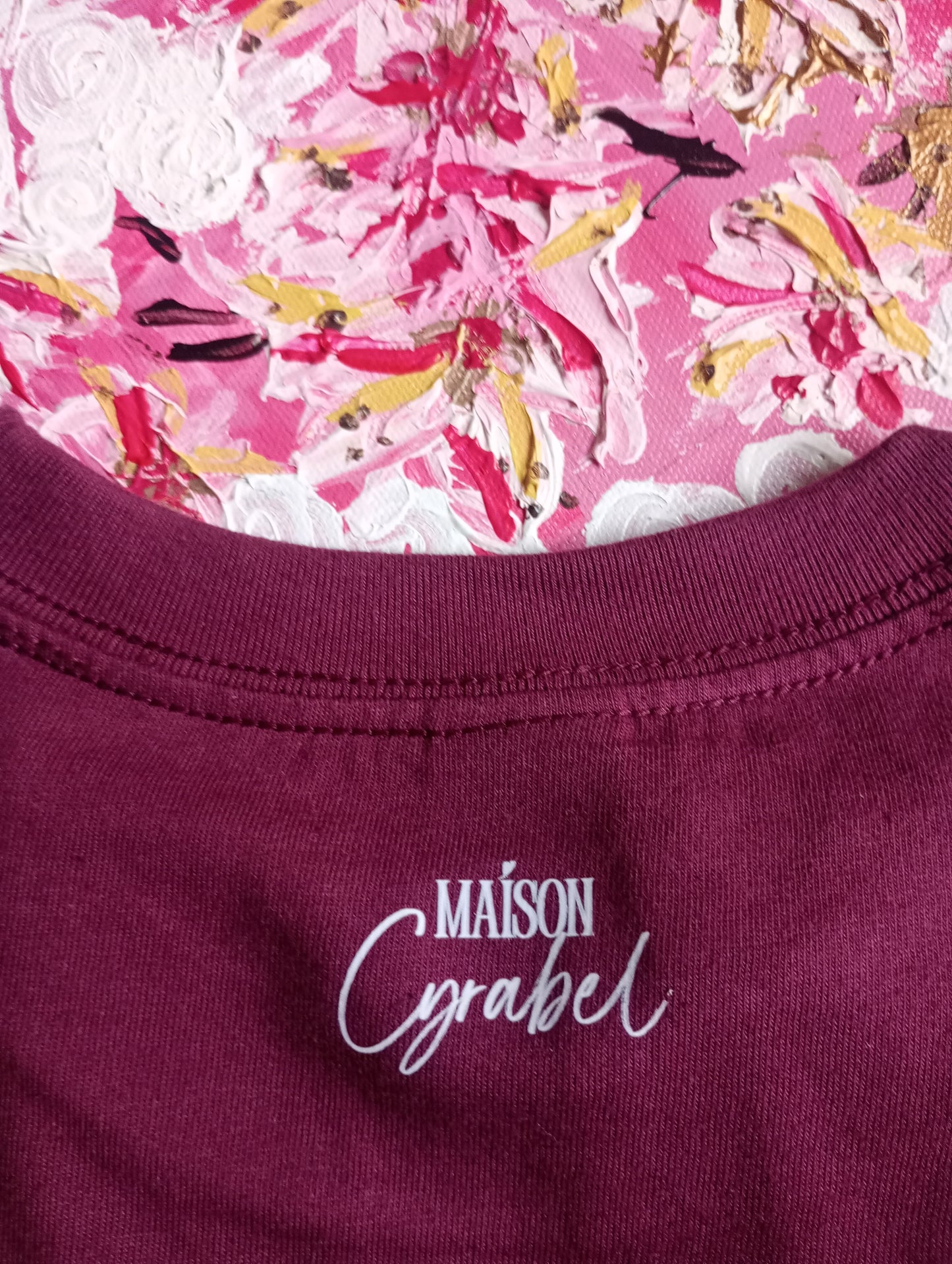 Tee-shirt FRENCHIES – Cerise