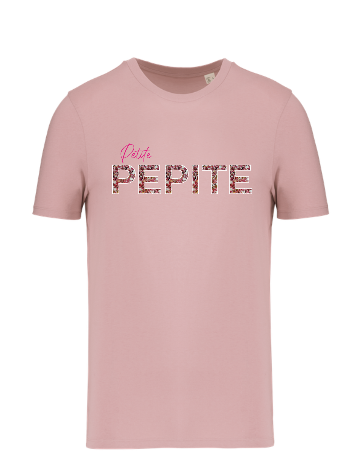 Tee-shirt Petite PÉPITE - Rose perlé