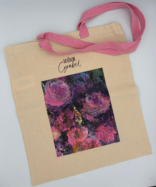 TOTEBAG EDITION LIMITEE CYRABEL ORNAMENTUM ROSE