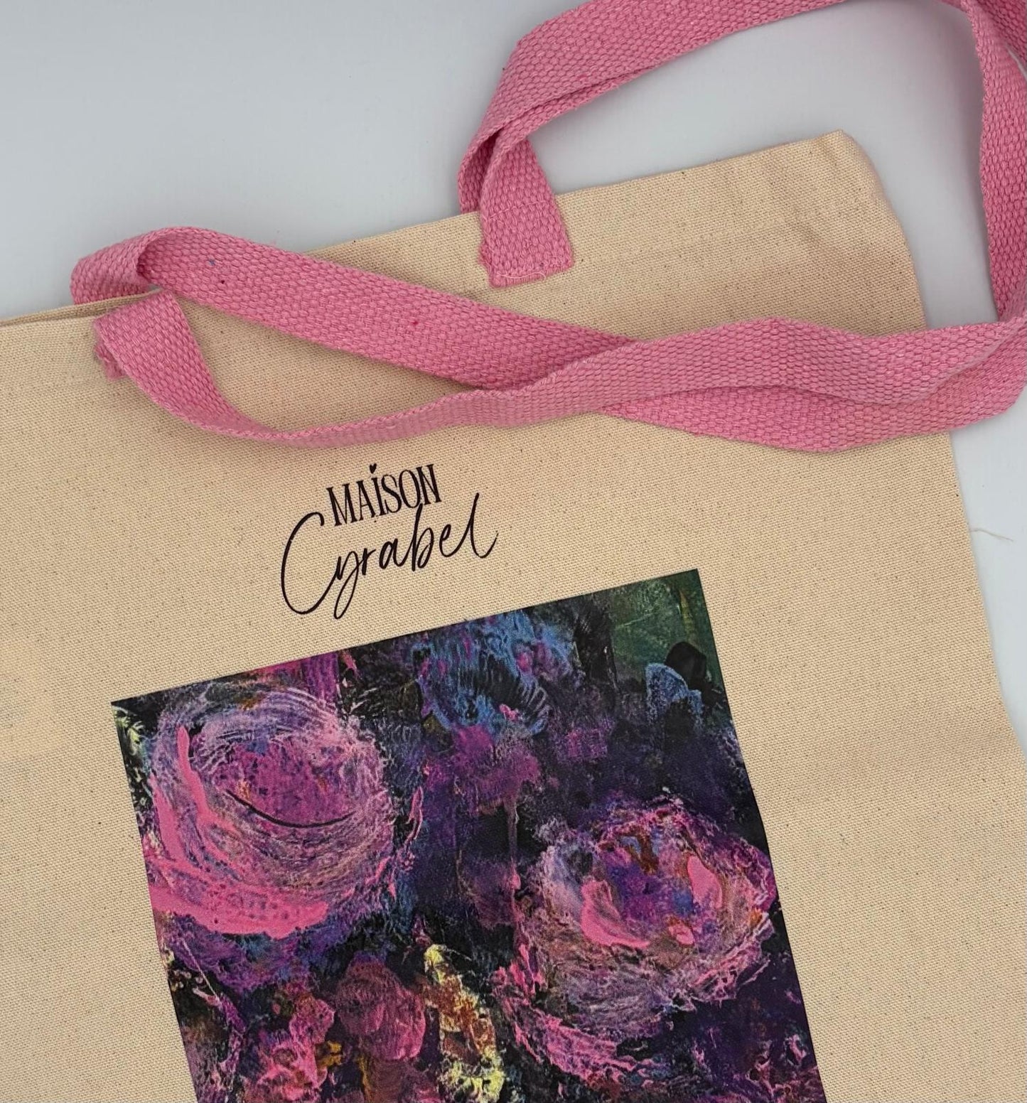 TOTEBAG EDITION LIMITEE CYRABEL ORNAMENTUM ROSE