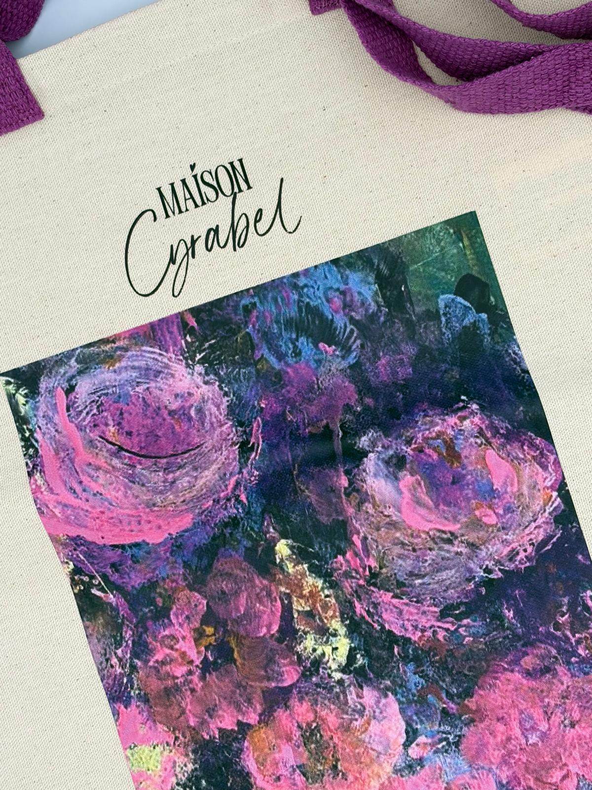 TOTEBAG EDITION LIMITEE CYRABEL ORNAMENTUM VIOLINE