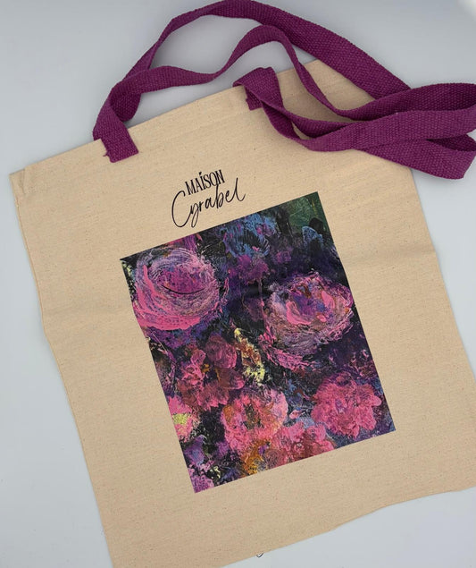 TOTEBAG EDITION LIMITEE CYRABEL ORNAMENTUM VIOLINE