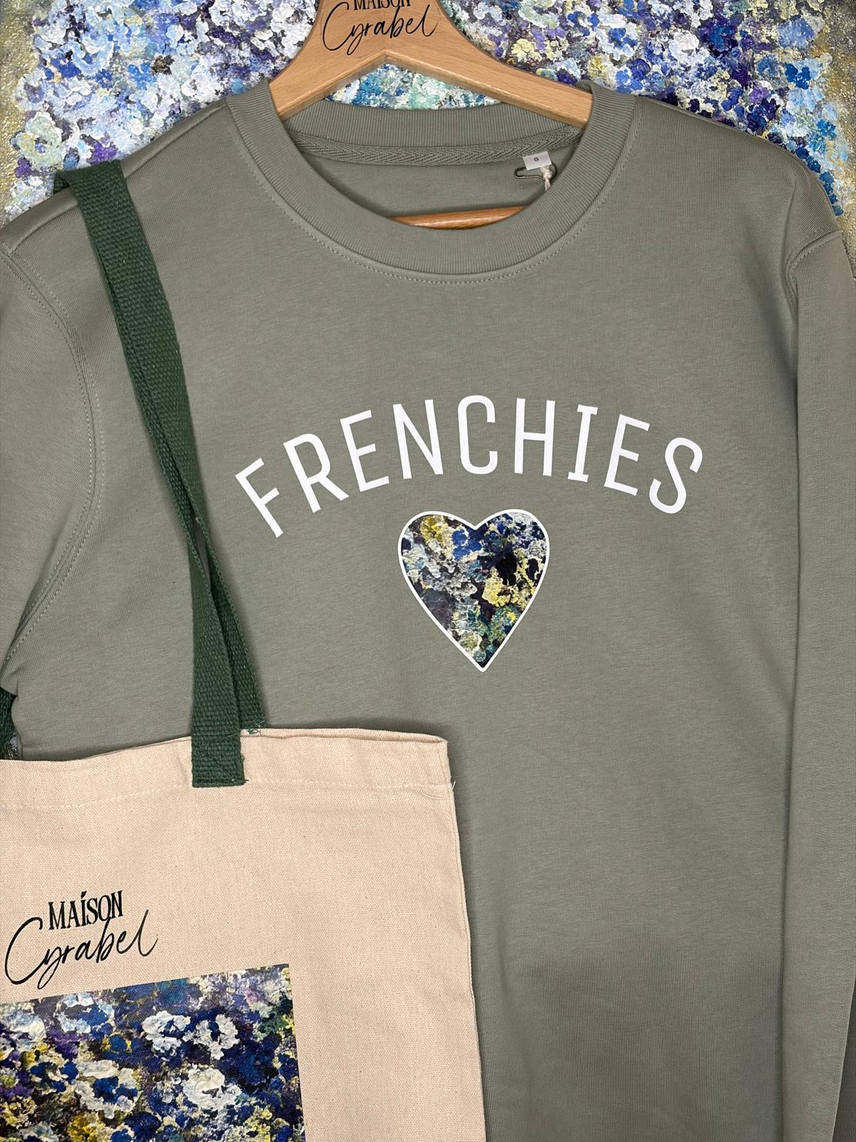 Sweat FRENCHIES – Vert olive