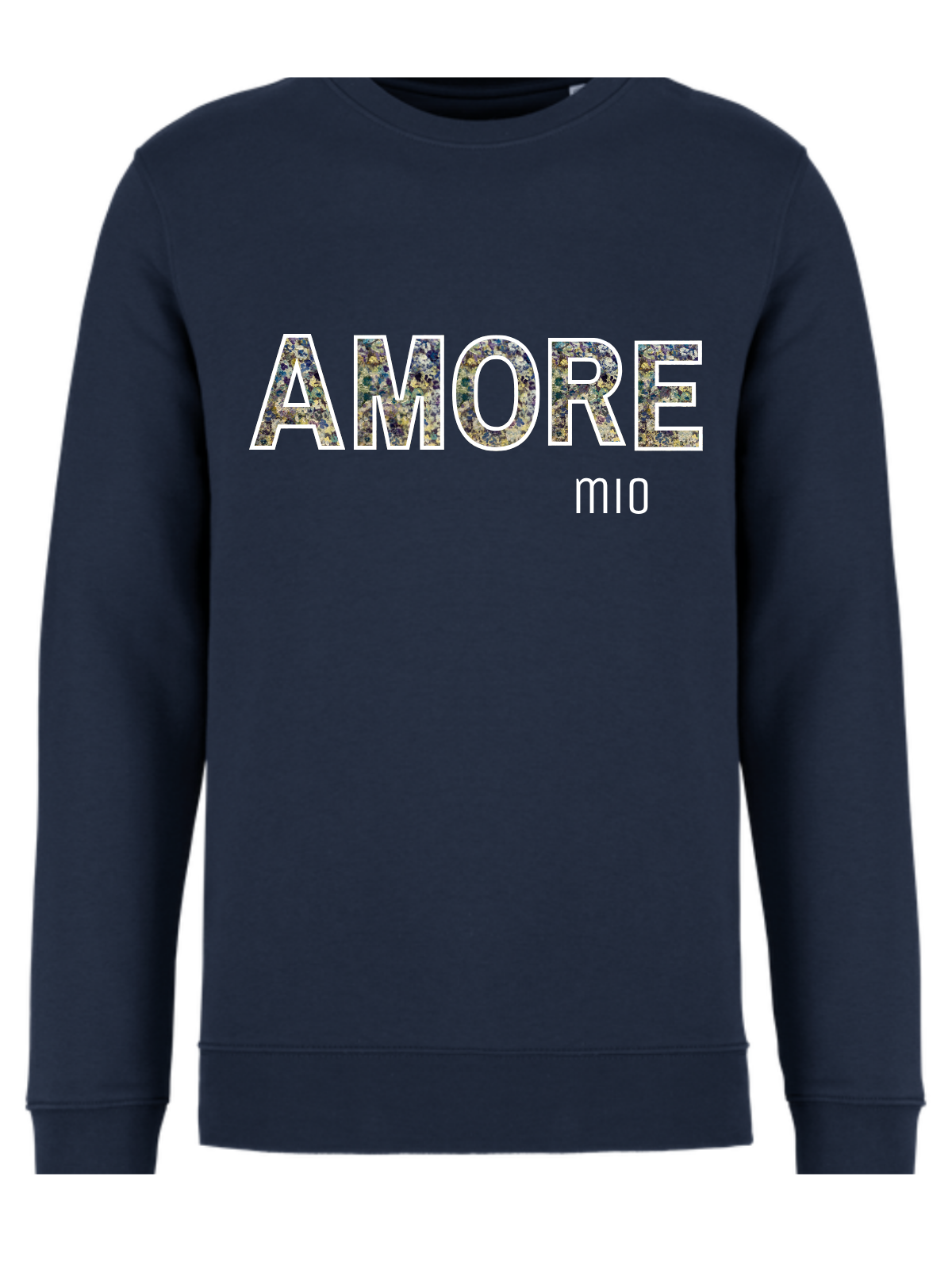 Sweat AMORE MIO - Bleu