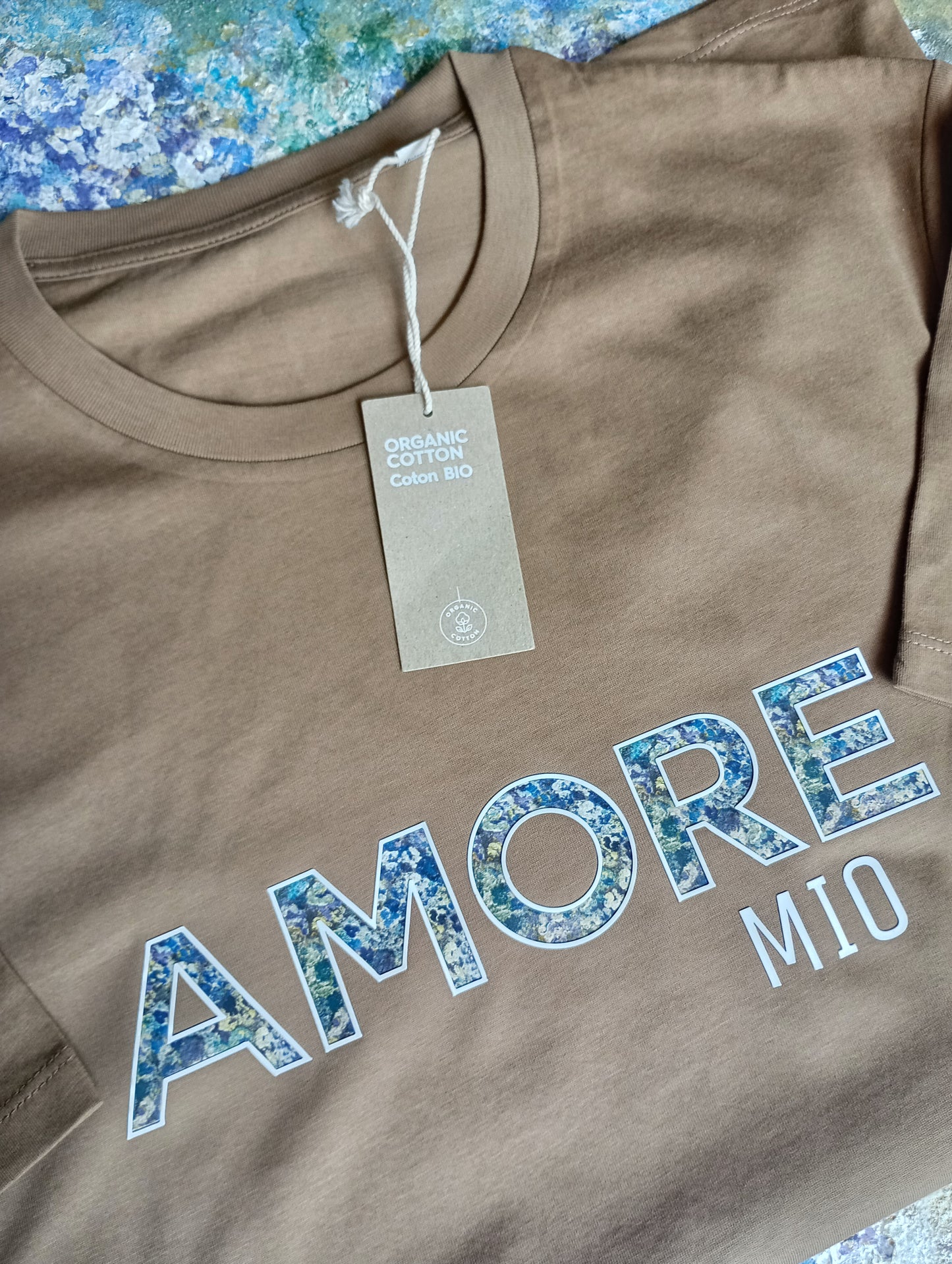 Tee-shirt AMORE MIO - Camel