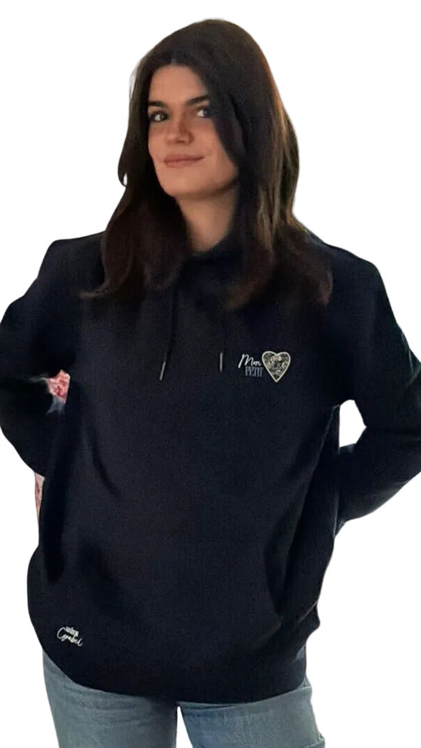 Hoddie  Mon Petit 💛 – Blu