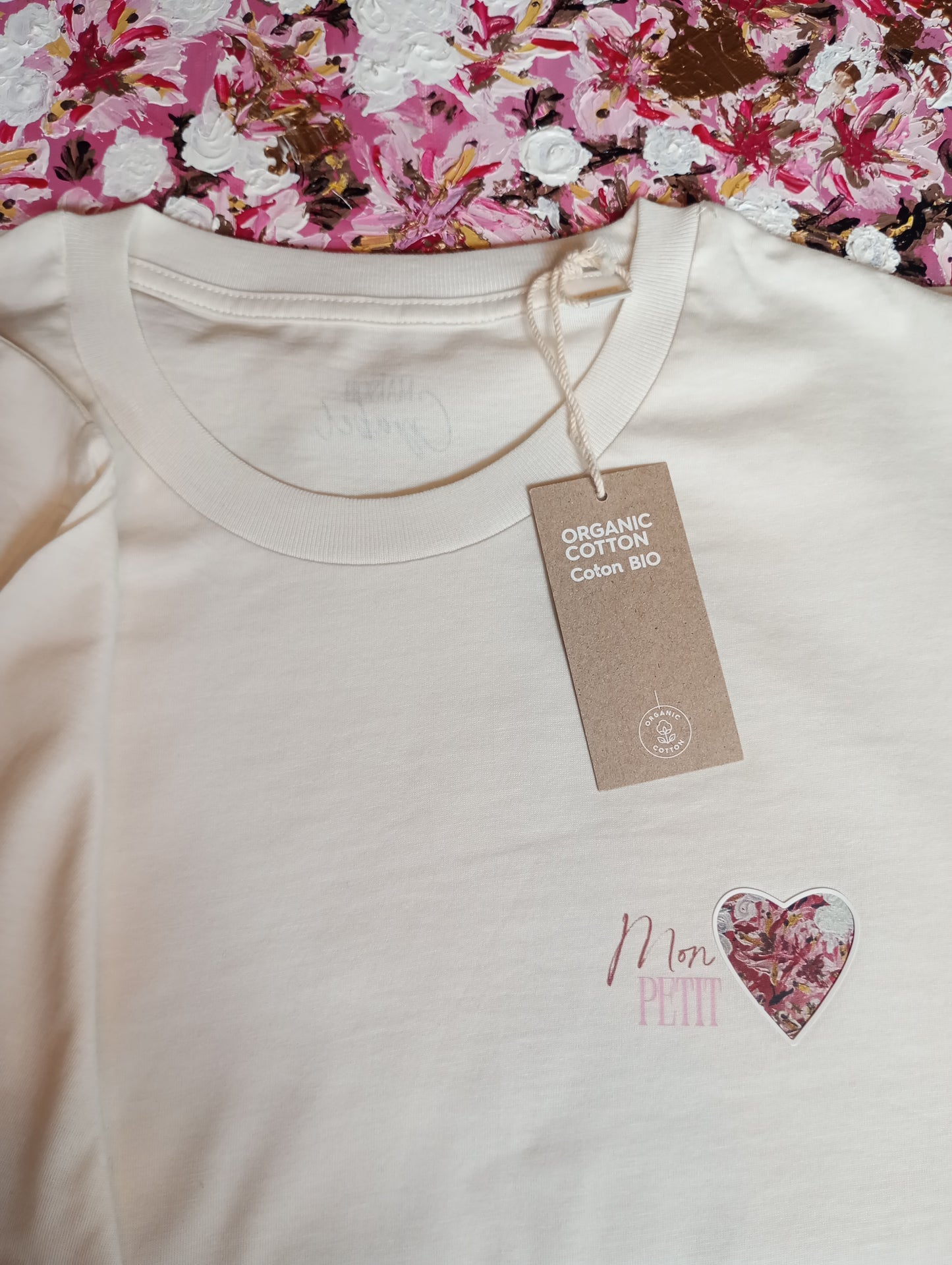 Tee-shirt Mon Petit 💛 – Ivoire