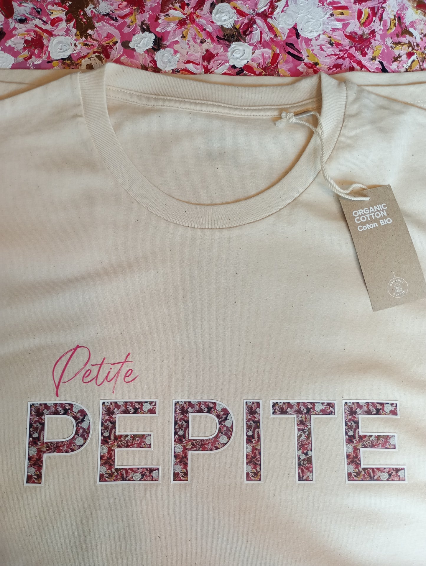 Tee-shirt Petite PÉPITE - Organic natural