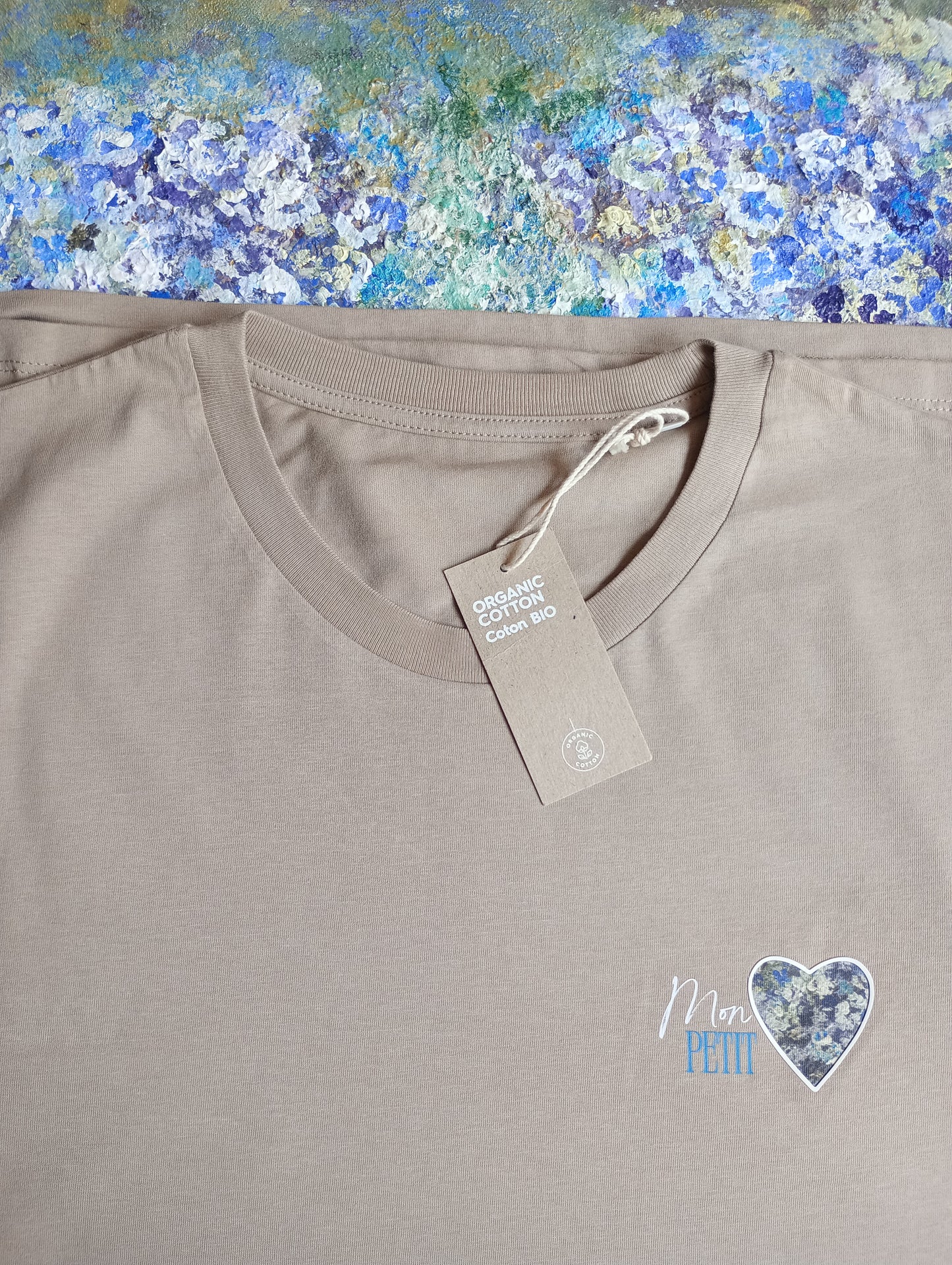 Tee-shirt Mon Petit 💛 – Sable