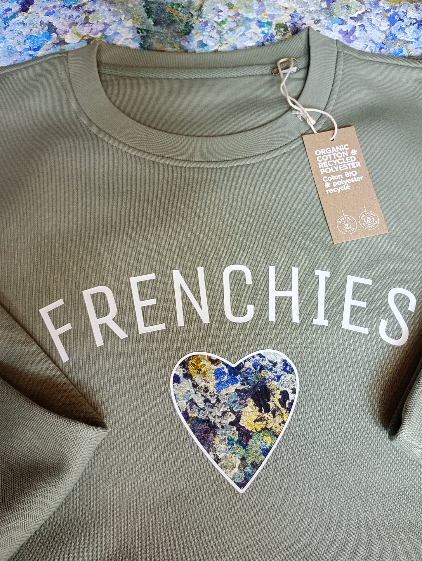 Sweat FRENCHIES – Vert amande